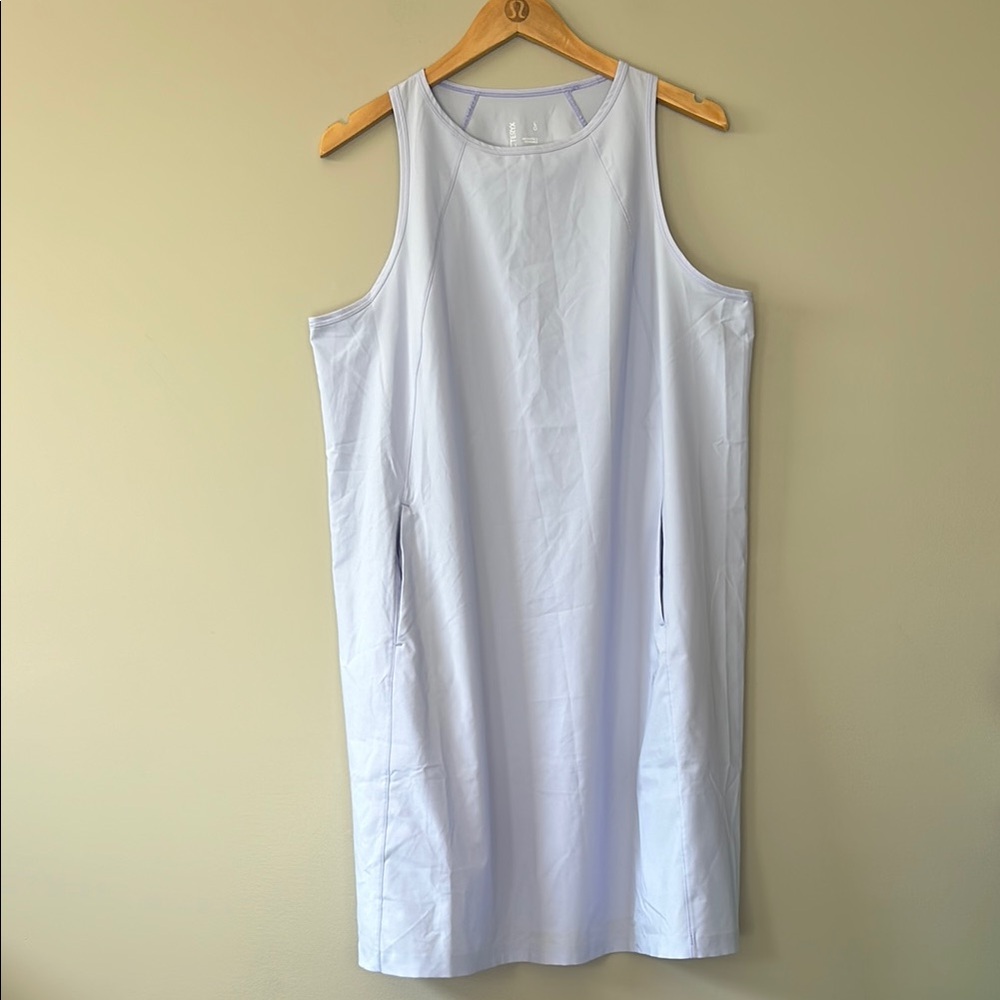 Arc’Teryx Contenta Shift‎ Dress Size Large Periwinkle Purple Lavender Lighweight